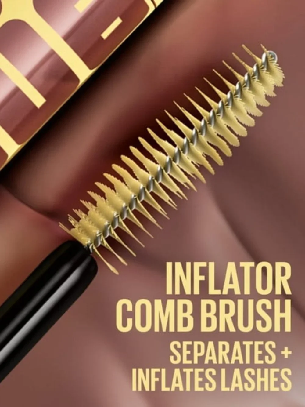 Maybelline Colossal Bubble Washable Mascara Makeup, High Intensity, Black 3 PACK